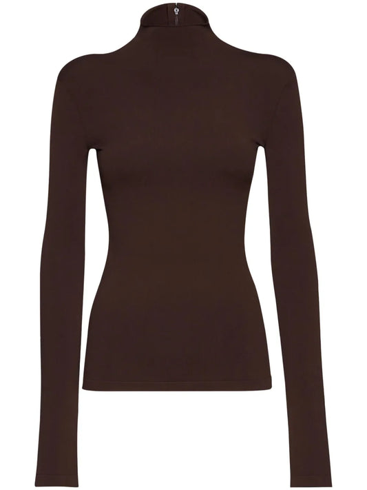 Roll-Neck Cashmere-Blend Jumper