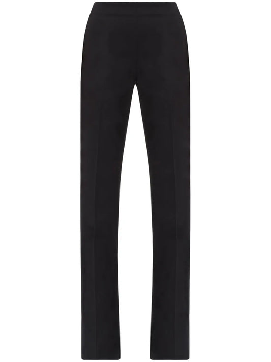 Wool Straight-Leg Trousers