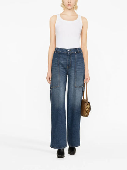 Wide-Leg Jeans