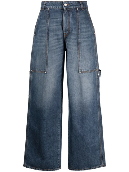 Wide-Leg Jeans