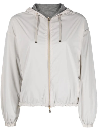 Reversible Hooded Lightweight Jacket