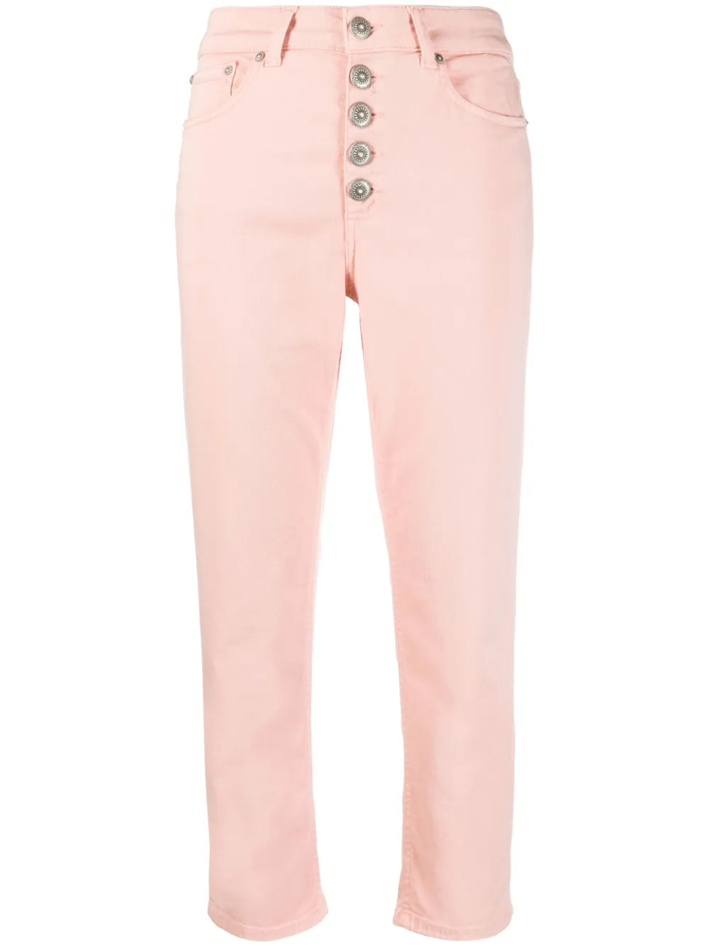 Cropped Dyed Tapered Jeans