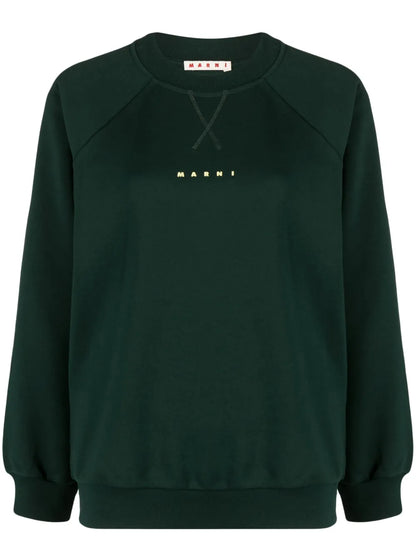 Logo-Print Cotton Sweatshirt