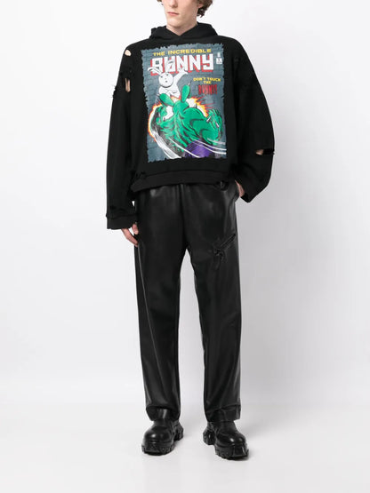The Incredible Bunny-Print Hoodie