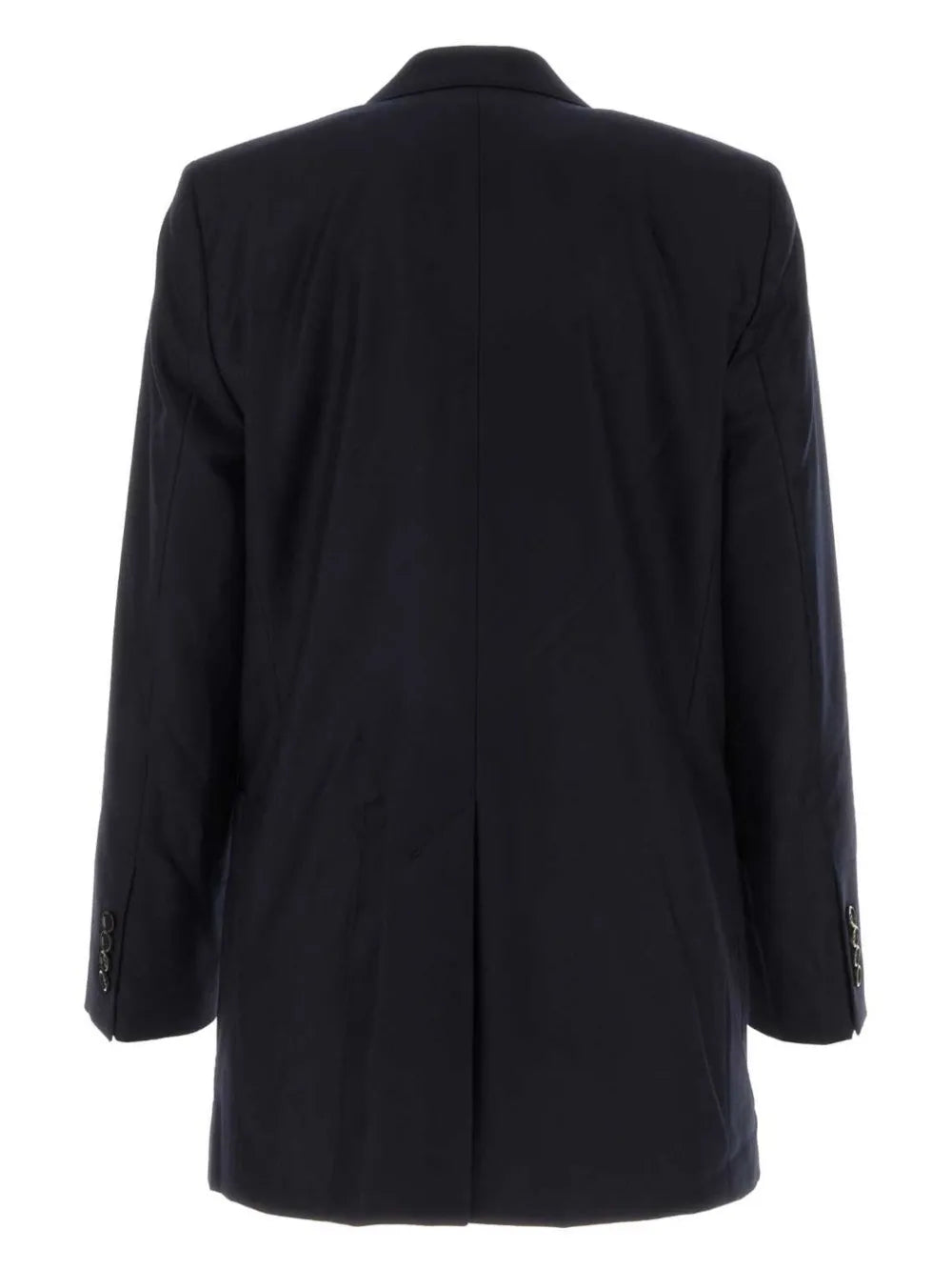Single-Breasted Wool Blazer