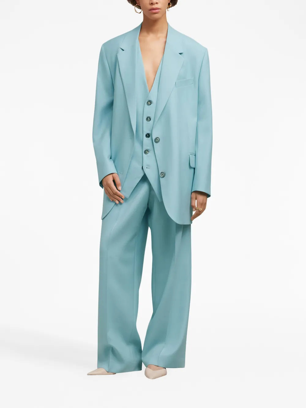 Oversize Single-Breasted Blazer