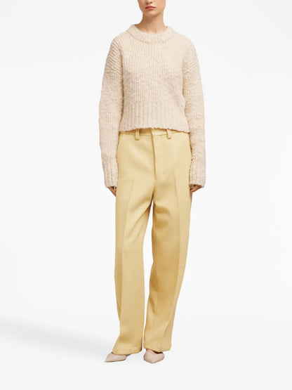 Tailored Wide-Leg Trousers