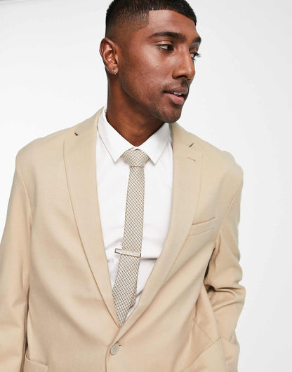 Relaxed Fit Suit Jacket