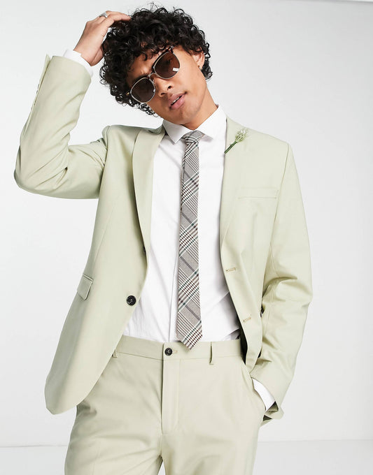 Slim Fit Suit Jacket