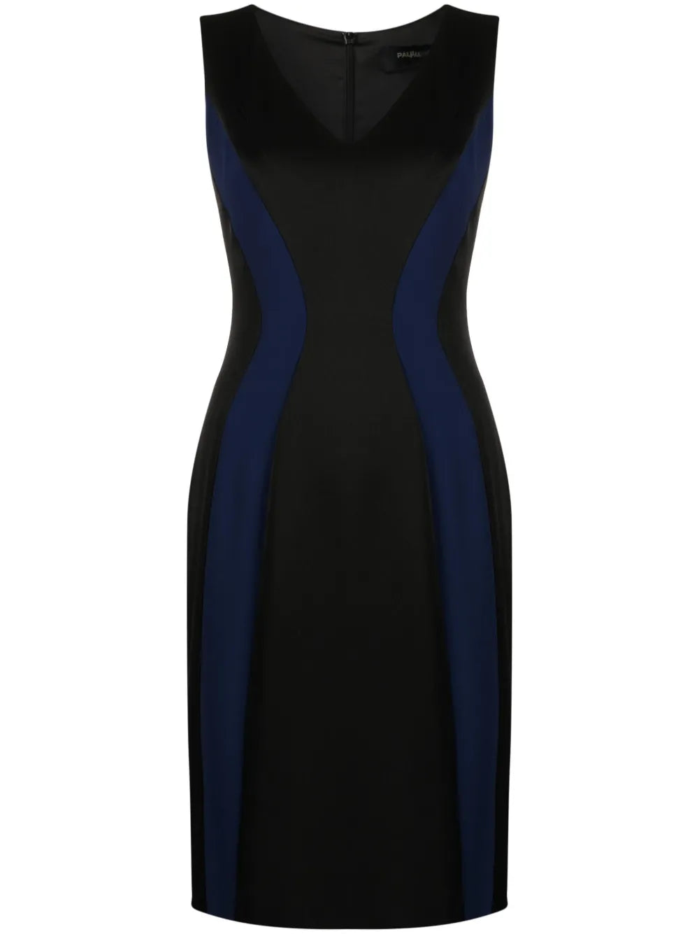 Sleeveless Two-Tone Dress