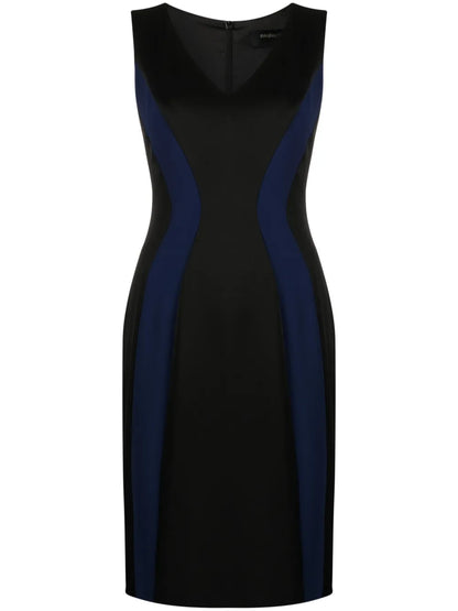 Sleeveless Two-Tone Dress