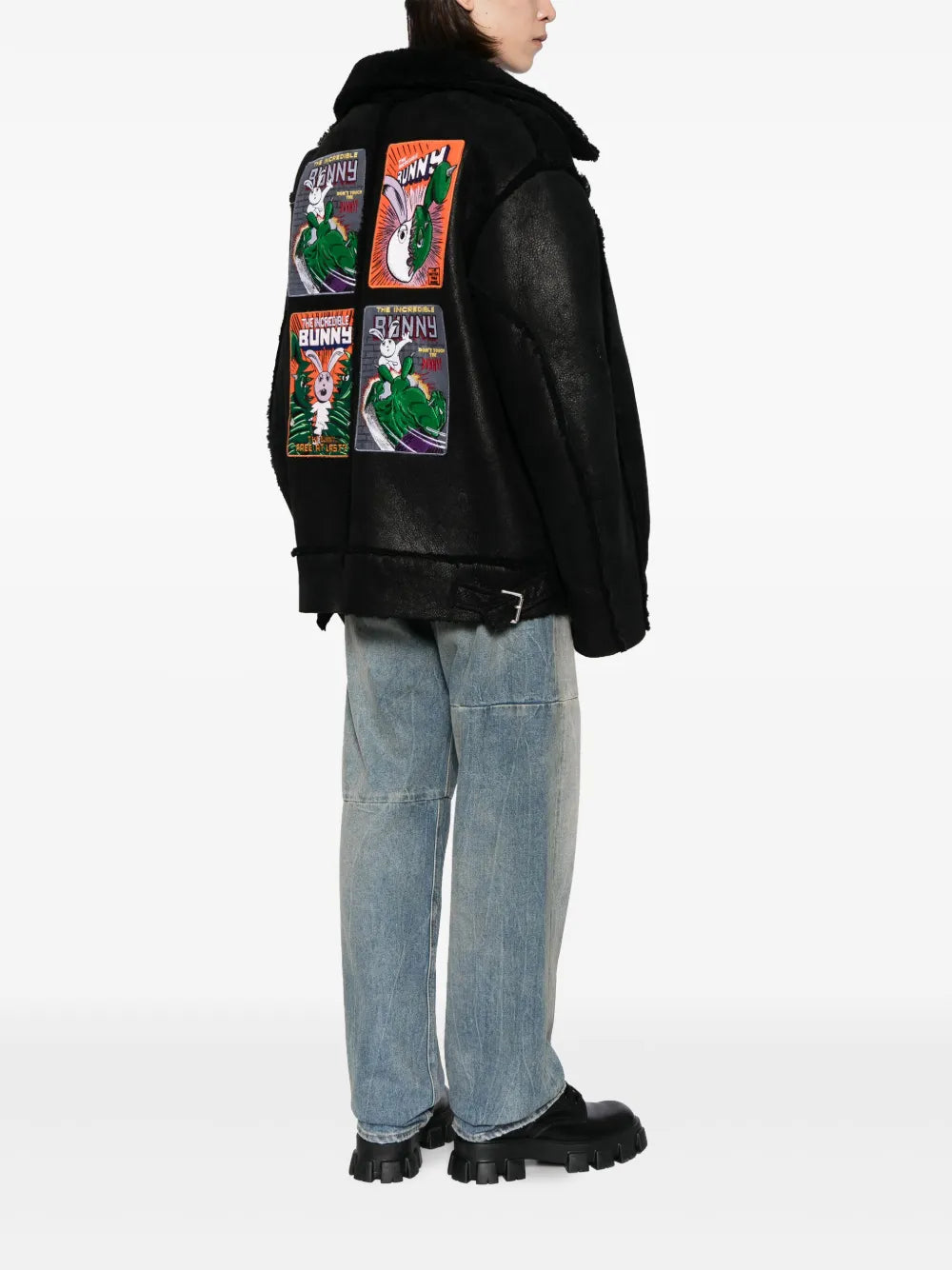 Comics Shearling Jacket