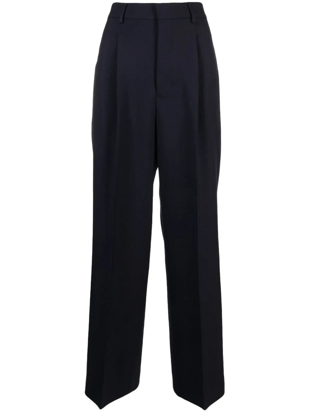 Wide-Leg Tailored Trousers