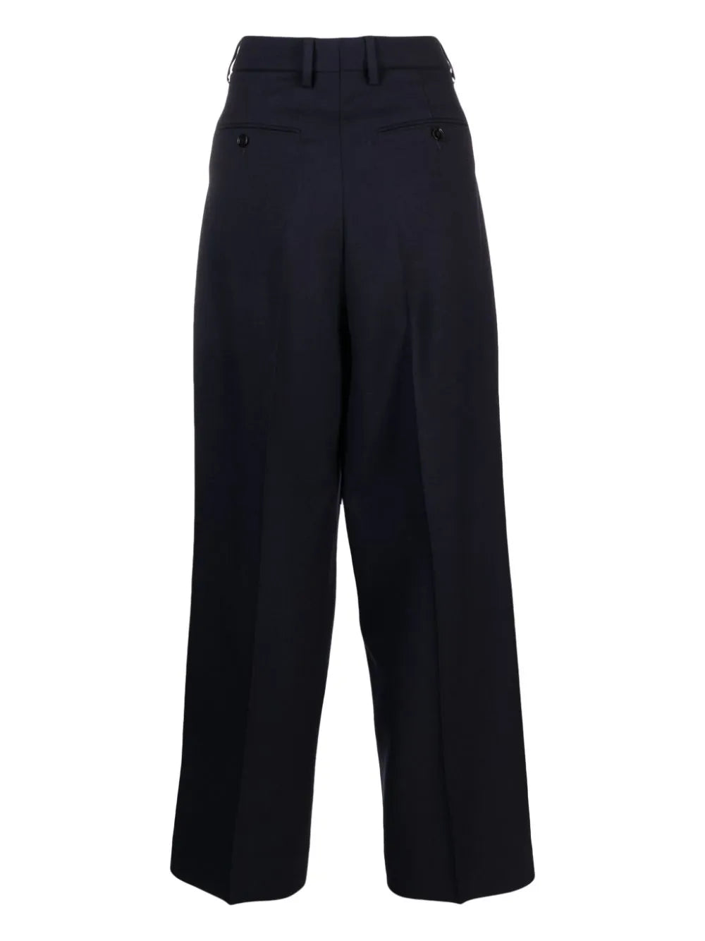 Wide-Leg Tailored Trousers