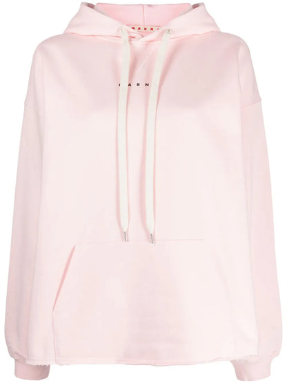 Logo-Print Cotton Hoodie