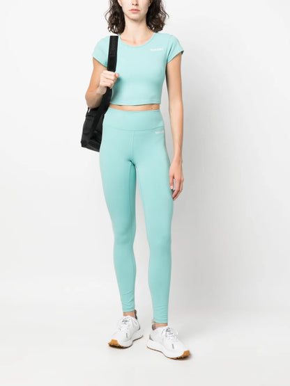 Logo-Print Crop Top