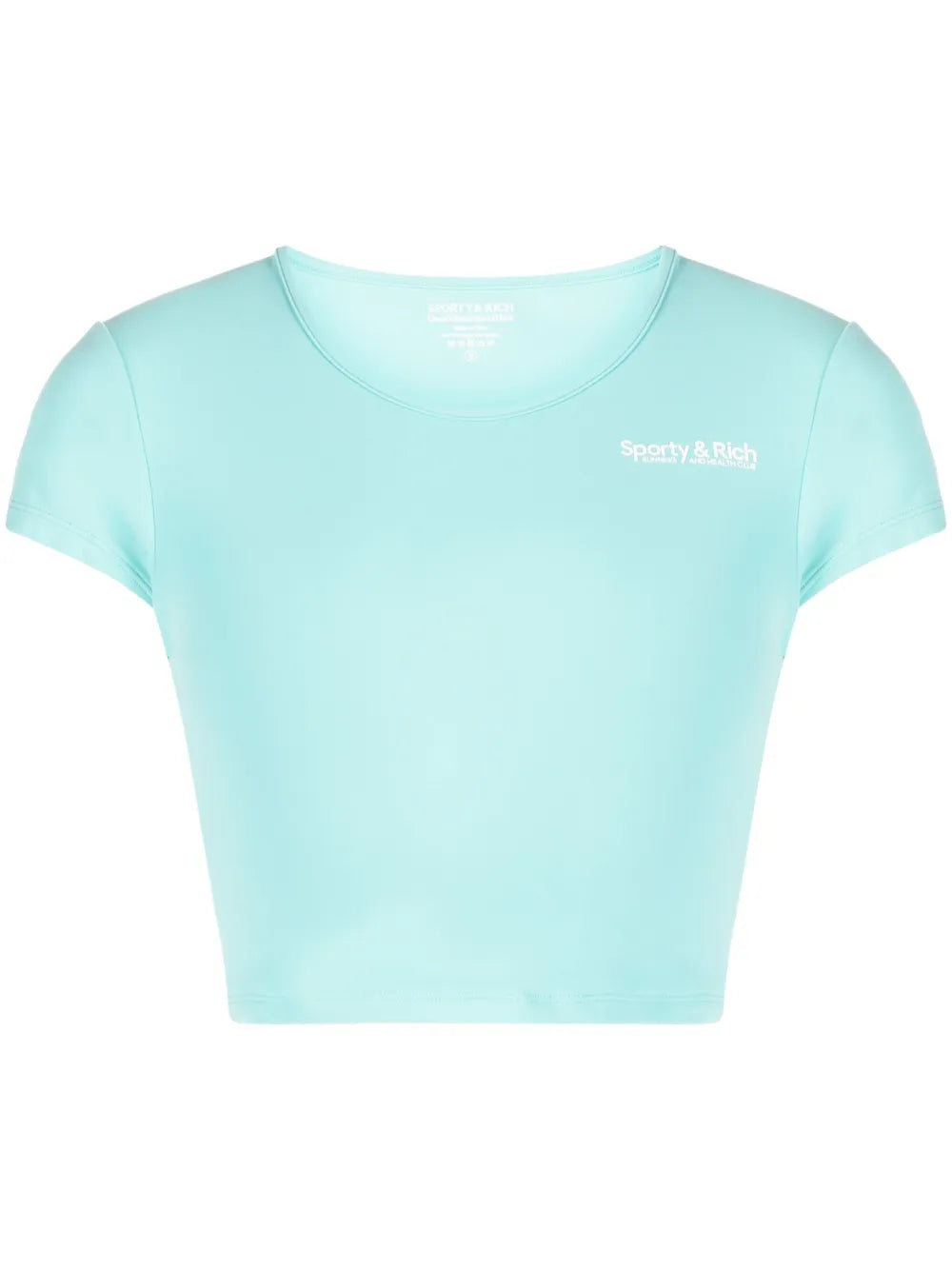 Logo-Print Crop Top