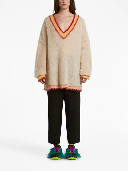 Pleated Wool Trousers