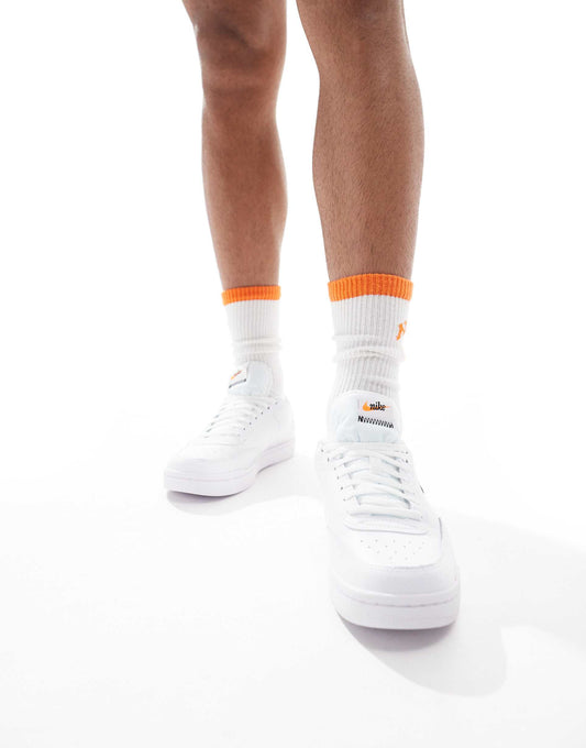 Court Vintage Premium Leather Trainers