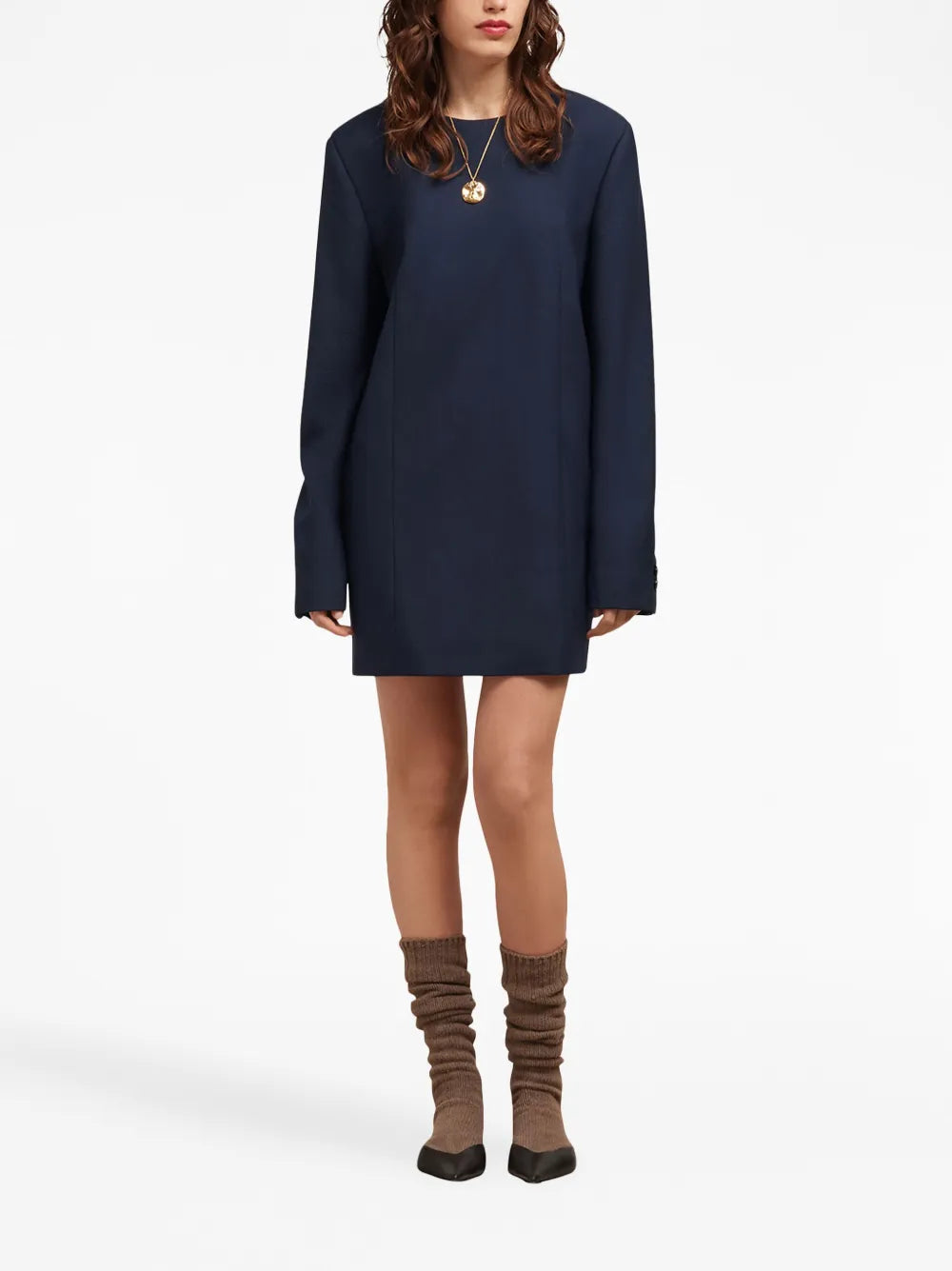 Virgin Wool Minidress