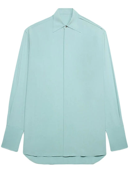 Long-Sleeve Shirtdress