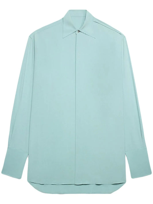 Long-Sleeve Shirtdress