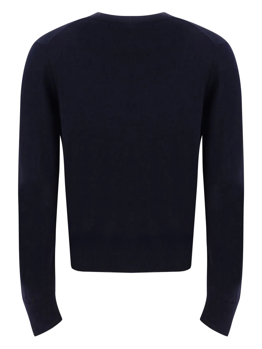 Logo-Embroidered Merino Wool Cardigan