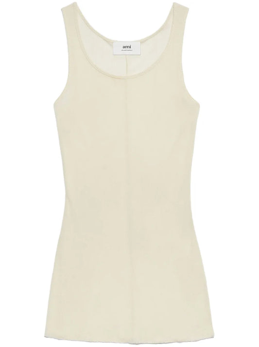 Scoop-Neck Sleeveless Tank Top