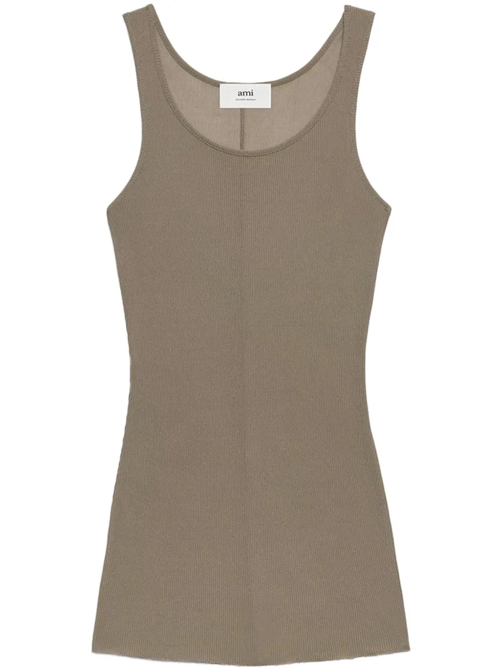 Scoop-Neck Sleeveless Tank Top