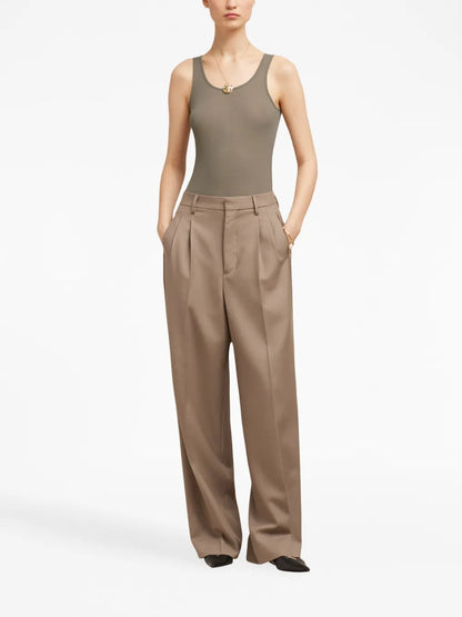 Scoop-Neck Sleeveless Tank Top
