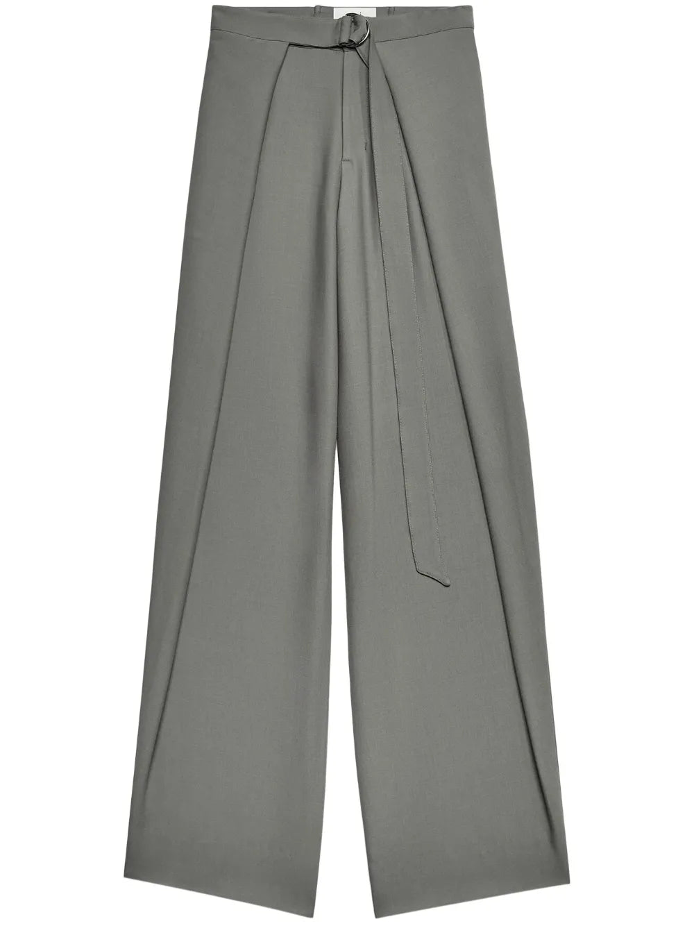 Layered Wide-Leg Trousers