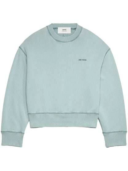 Embroidered-Logo Cotton Sweatshirt