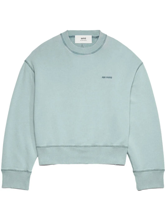 Embroidered-Logo Cotton Sweatshirt