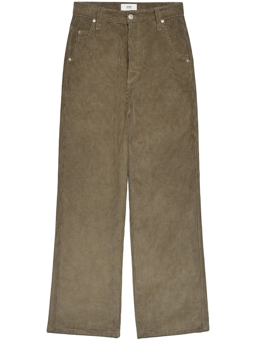 Corduroy Straight Trousers