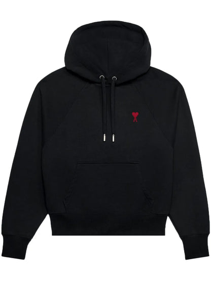 Logo-Embroidered Organic-Cotton Hoodie