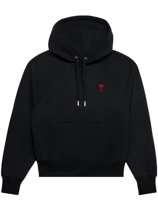 Logo-Embroidered Organic-Cotton Hoodie