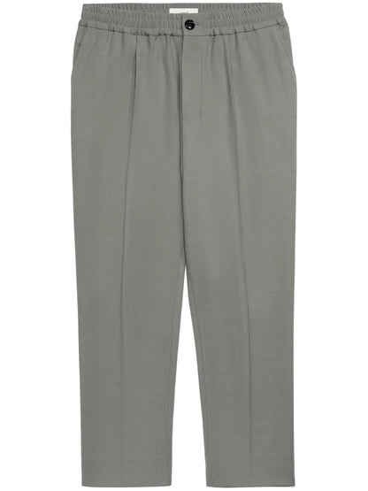 Elasticated Cropped Trousers