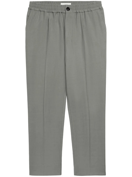 Elasticated Cropped Trousers