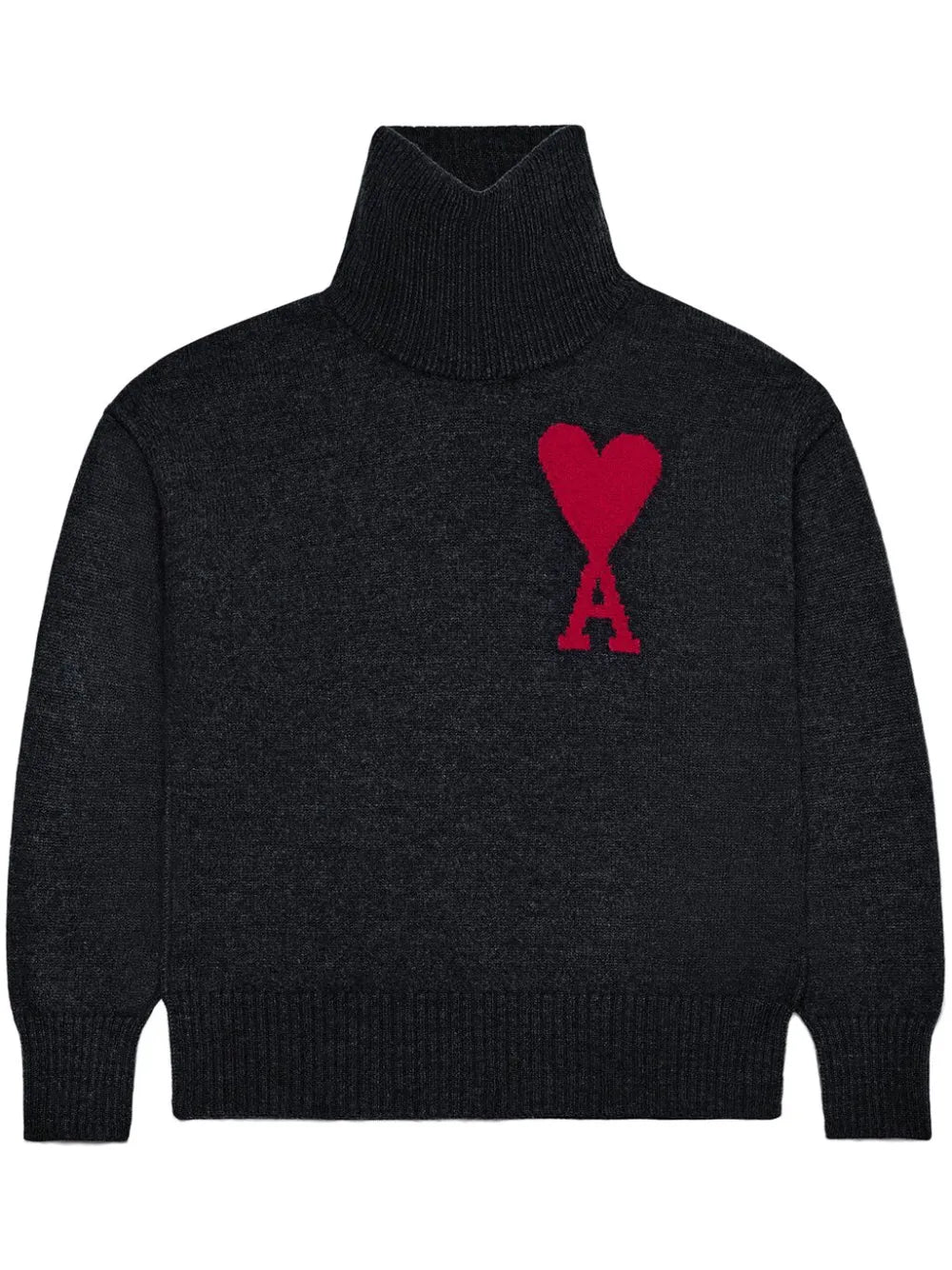 Ami De Coeur High-Neck Jumper