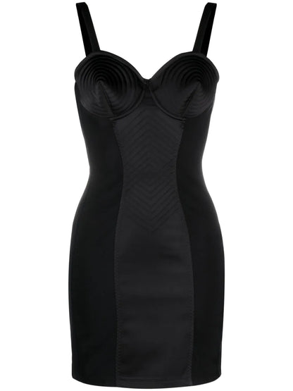 Iconic Cone-Bra Minidress