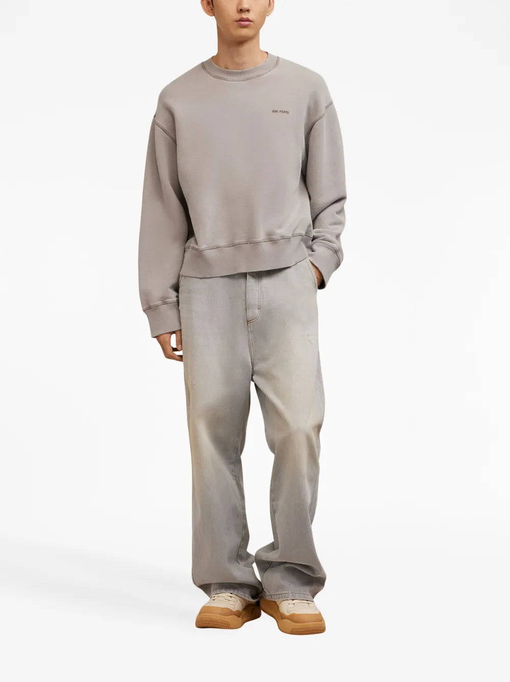 Logo-Embroidered Cotton Sweatshirt