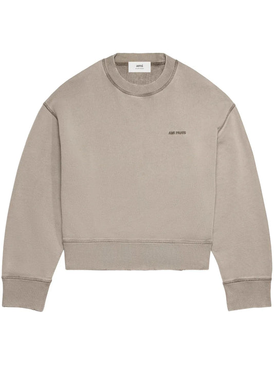 Logo-Embroidered Cotton Sweatshirt