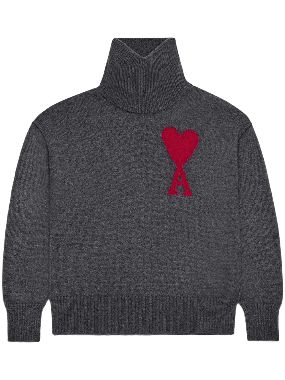 Intarsia-Logo Wool Jumper