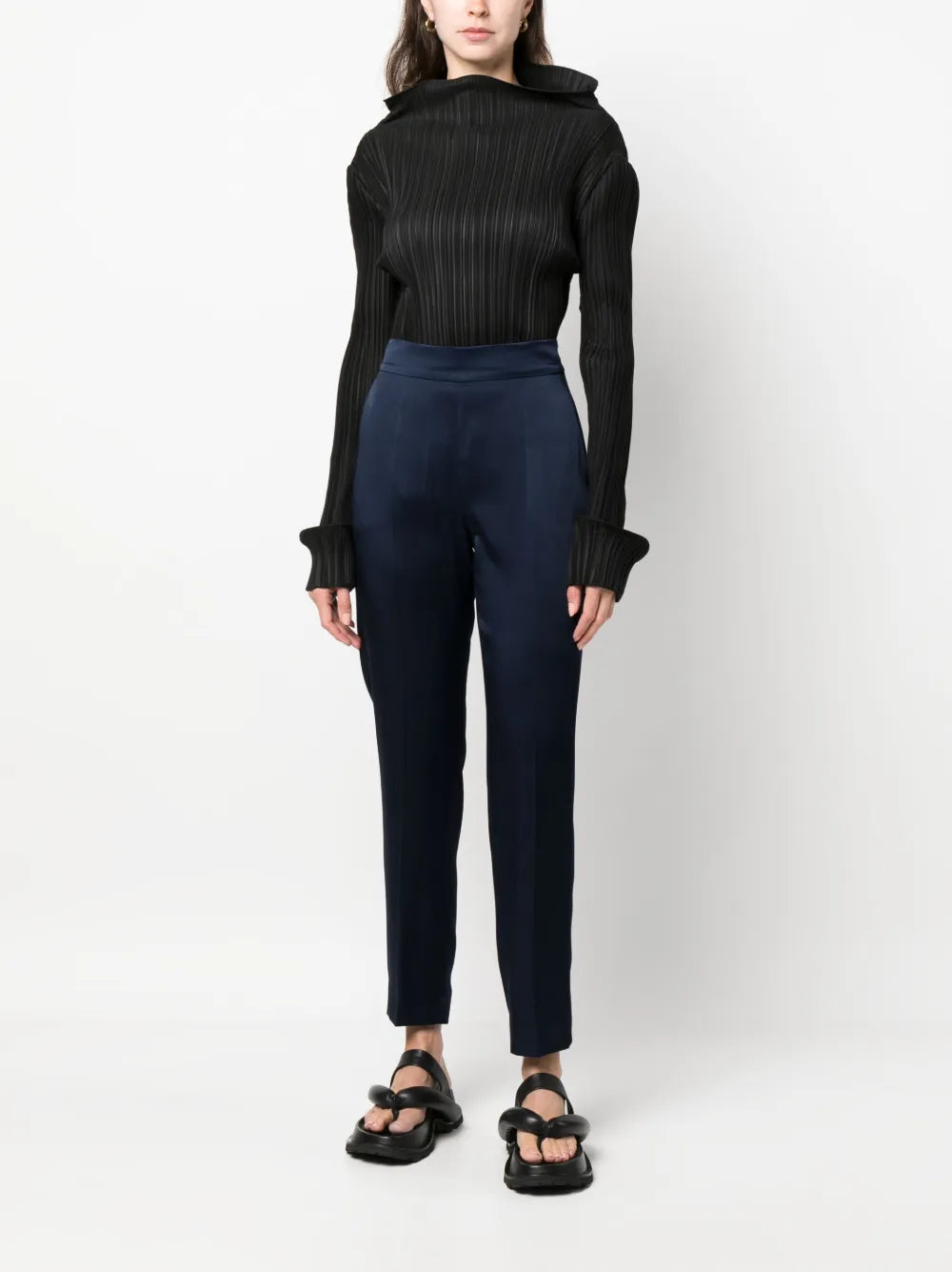 High-Waisted Trousers