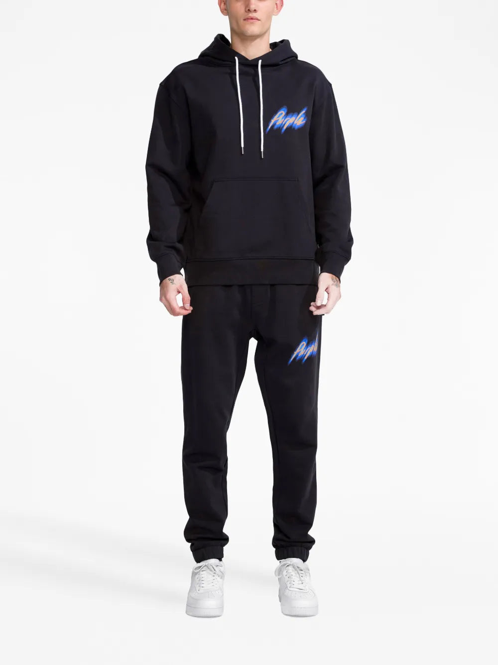 Logo-Print Cotton Hoodie