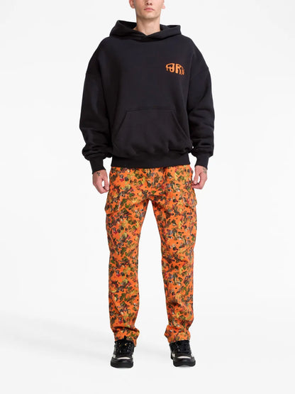 Logo-Print Cotton Hoodie