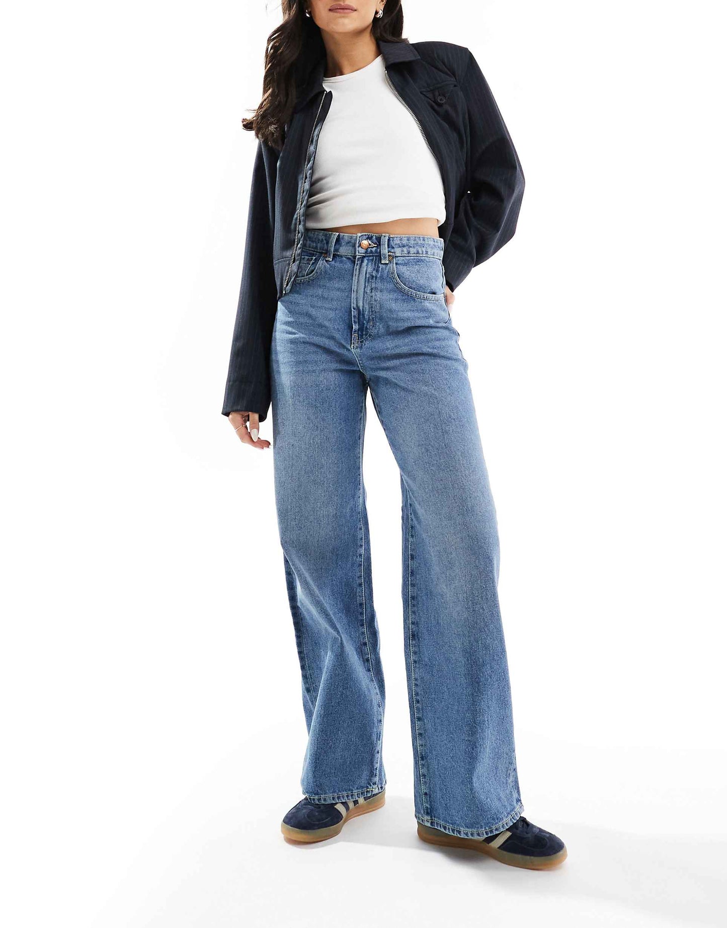 Hope High Waisted Wide Leg Jeans