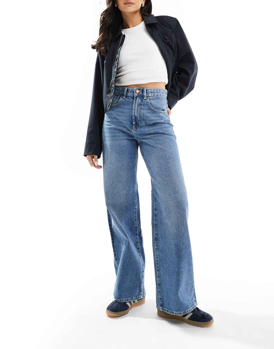 Hope High Waisted Wide Leg Jeans