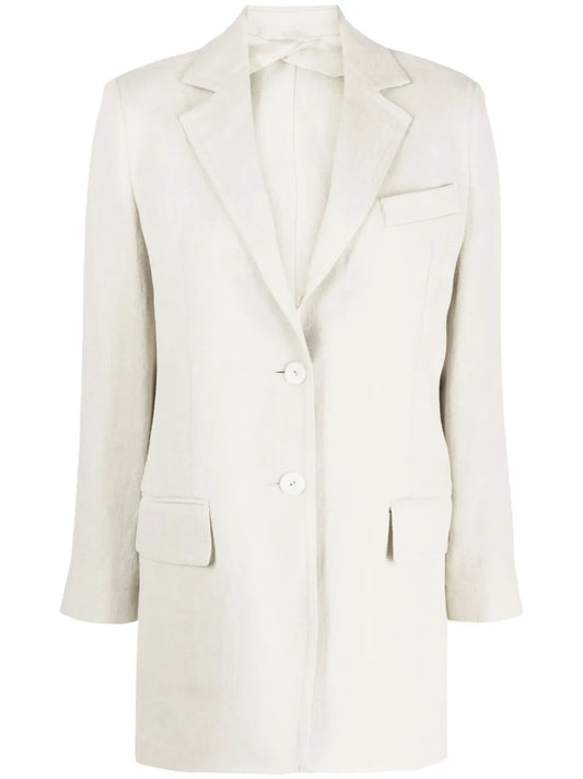 Adelchi Oversized Linen Blazer
