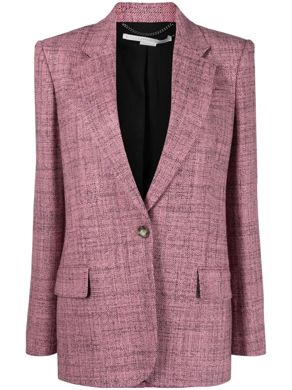 Single-Breasted Wool Blazer